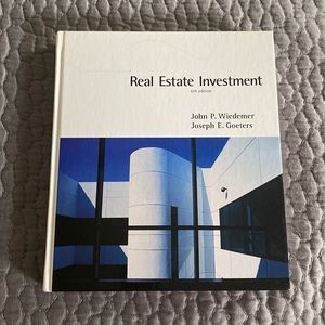 Real Estate Investment by Wiedemer and Goeters